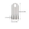 Multi-Function Computer Keyboard Cleaning Brush Car Crevice Dust Cleaning Tool