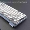 50c914aa-487d-44d5-bf70-41ff63bfbac6.jpg EWEADN Retro Punk Mechanical Gaming Keyboard with LED Backlight