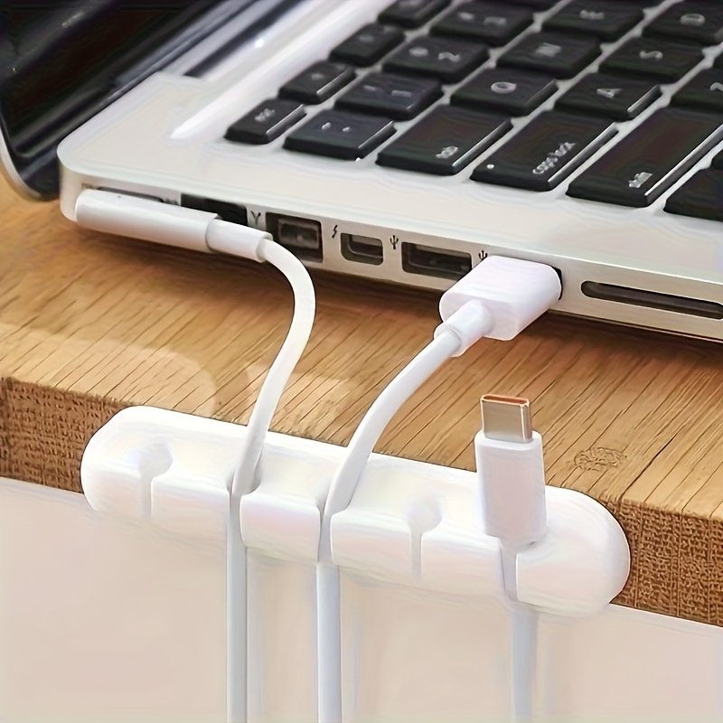 561e75cb8a86476097b8d8c235583fdf-goods.jpeg 5-Slot USB Cable Management Box with Cable Clips Organizer Storage Case