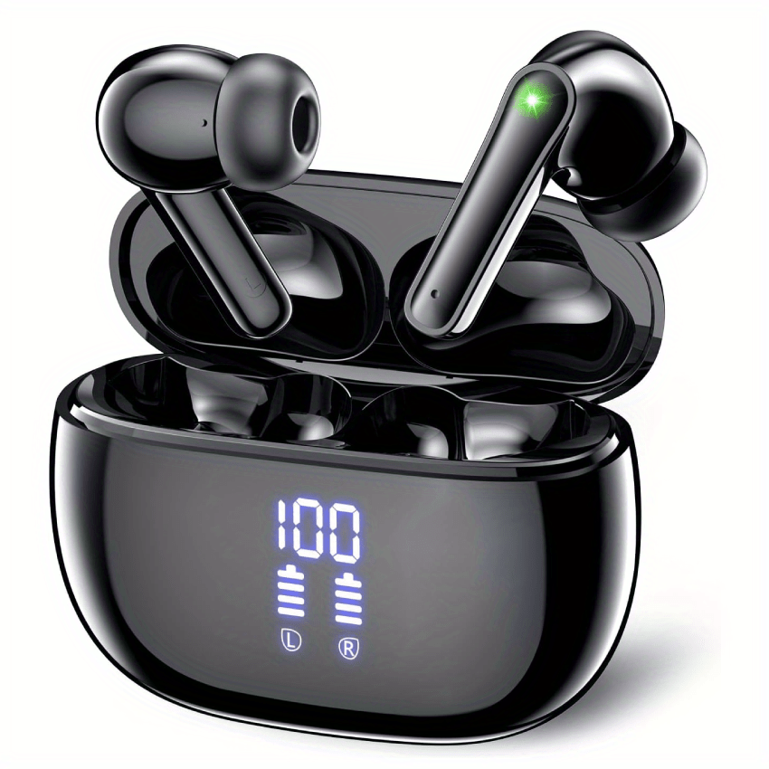 Wireless Earbuds Bluetooth Ear Buds with Charging Case for Music & Calls