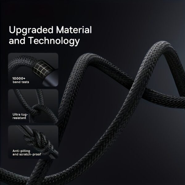Fast Charging Micro USB Cable Nylon Braided Data Charging Cable for Android Devices
