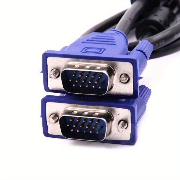 c7d5af39-1e61-46b5-b315-30c85d333a0a.jpg VGA Cable 3+5 HDB15 Male to Female Computer Monitor VGA Extension Cable for PC TV Projector
