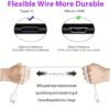 60W Fast Charging USB Type-C Cable 3FT / 6FT / 10FT USB-A to USB-C Charger Cord