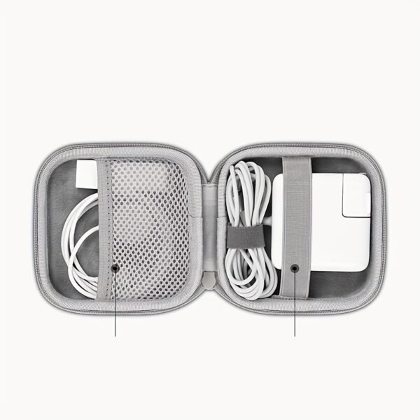 Oxford Fabric EVA Charger Storage Bag Portable Cable Organizer Case for Apple Accessories
