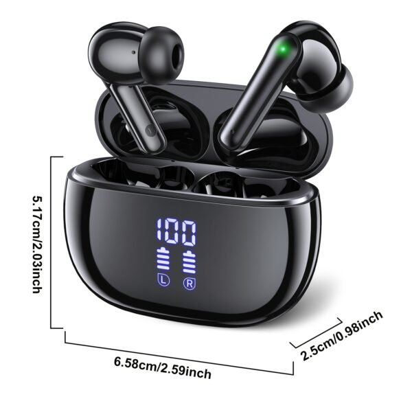 Wireless Earbuds Bluetooth Ear Buds with Charging Case for Music & Calls